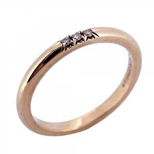 TIFFANY 18k Gold Diamond Ring